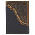 Trenditions Tony Lama Trifold Pebbled Leather Mens Wallet