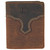 Trenditions Justin Weathered Leather Mens Card Wallet