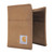 Carhartt Mens Brown Leather Trifold Wallet