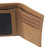 Carhartt Mens Brown Leather Trifold Wallet