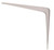 12" x 14" Utility Shelf Bracket - White