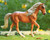 Breyer Golden Palomino Tennessee Walking Horse Stallion