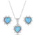 Montana Silversmiths Royal Heart Opal Jewelry