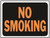 Orgill - Hy-Ko Hy Glo 3013 Weatherproof Identification Sign - No Smoking