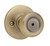 Kwikset Tylo 300T 5 Signature Tulip Door Knob Lock - Antique Brass