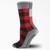 Dickies Women's Thermal Plaid Crew Socks, 6 Pk Red Plaid