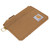 Carhartt Womens Nylon Duck Zipper Card Wallet- Brown