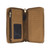 Carhartt Womens Nylon Duck Lay-Flat Clutch Wallet- Brown