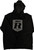 Big R Mens Black Logo Shield Hoodie