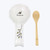 Young's Inc Honey Bee Ceramic Spoon Rest w/Spoon