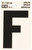 Orgill - Hy-Ko RV Reflective Self-Adhesive Weather Resistant Number Tag - F