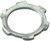 Halex 26197 Conduit Locknut, 3/4 in, Steel, Zinc