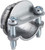 Halex 20570 Conduit Connector, 3/8 in Clamp, Zinc