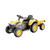 Blazin' Wheels 12V Tractor Ride-On With Trailer