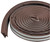M-D 43848 All Climate Wave Profile Weatherseal Tape - 17 Ft L X 3/8 In W 3/8 In T (Brown)