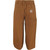 Carhartt Boys Loose Fit Brown Canvas Utility Boot-Cut Work Pants