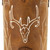 Ariat Womens Distressed Brown Anthem Deer H2O Square Toe Boots