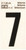 Orgill - Hy-Ko RV Reflective Self-Adhesive Weather Resistant House Number - 7