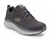 Skechers Mens Relaxed Fit: D'Lux Meerno Charcoal & Orange Athletic Shoes