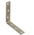 National Hardware 5" x 1" Corner Brace - Zinc