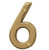Hy-Ko BR-42PB Prestige House Number - 6