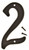 Orgill - Hy-Ko 3-D Weather Resistant House Number - 2