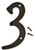 Orgill - Hy-Ko 3-D Weather Resistant House Number - 3
