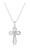 Montana Silversmiths Expressive Faith Crystal Cross Necklace