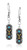 Montana Silversmiths Traditions of Yellowstone Turquoise Earrings