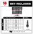 Milwaukee SHOCKWAVE Impact Duty Socket 1/2" Dr 16 Piece MM Tray Set