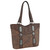 Justin Women's Tooled Pattern w/Custom Conchos Women's Tote