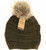 C.C. Beanie Womens Faux Fur Pom Beanie - HAT43