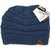 C.C. Beanie Womens Solid Classic Tail Beanie