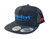 Hooey Men's Priefert Black 5 Panel Trucker Cap with a White/Red Priefert Logo