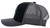 Hooey Men's Strap Black/Grey 6 Panel Trucker Cap with Grey/Turquoise Circle Hooey Patch