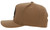 Hooey Men's Roughy 2.0 Tan 5 Panel Trucker Cap with Black Circle Hooey Logo