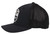 Hooey Cheyenne Black 5 Panel Flexfit with Black & White Patch - Youth