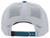 Hooey Men's Spur Teal/White 5 Panel Trucker Cap with Brown Circle Patch