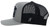 Hooey Men's Trip Grey/White 6 Panel Trucker Cap with a Black/Grey/White Logo Patch