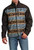 Cinch Men's Softshell DWR Blue/Brown Aztec Striped Jacket