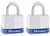 Master Lock 3T Laminated Padlock - 9/32 In Dia, 3/4 In H X 5/8 In W - Steel