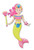 Melissa & Doug Puffy Sticker Play Set: Mermaid