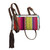 Nocona Multi Colored Crossbody Wallet with Calf Hair Border