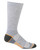 Noble Outfitters Men's Durable Crew Sock - Heather Grey 2 Pack