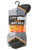 Noble Outfitters Men's Durable Crew Sock - Heather Grey 2 Pack