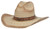 Carson Tan Burnished Palm Hat