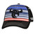 Cowboy Hardware Men's Black Cap with Blue Serape Print