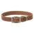Terrain D.O.G. Straight Russet Leather Dog Collar 3/4X17"
