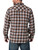 Wrangler Men's Retro Long Sleeve Western Snap Flannel Shirt in Brown