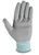 Wells Lamont Women's Coolmax Coated Knit Nylon Gloves in Teal/Grey